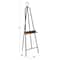Black Iron Industrial Easel, 52" x 16" x 18"